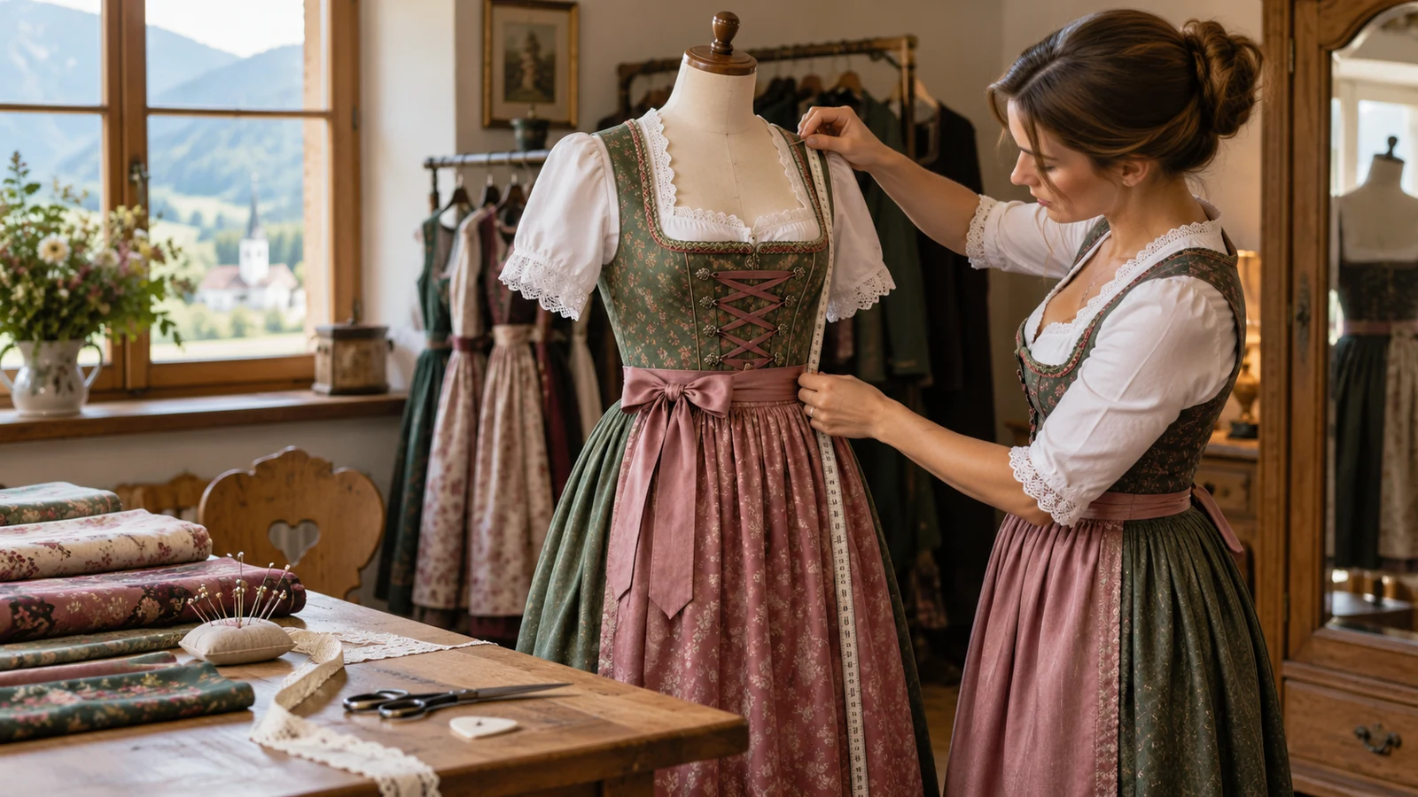 Dirndl richtig ausmessen – redaktionelles Titelbild