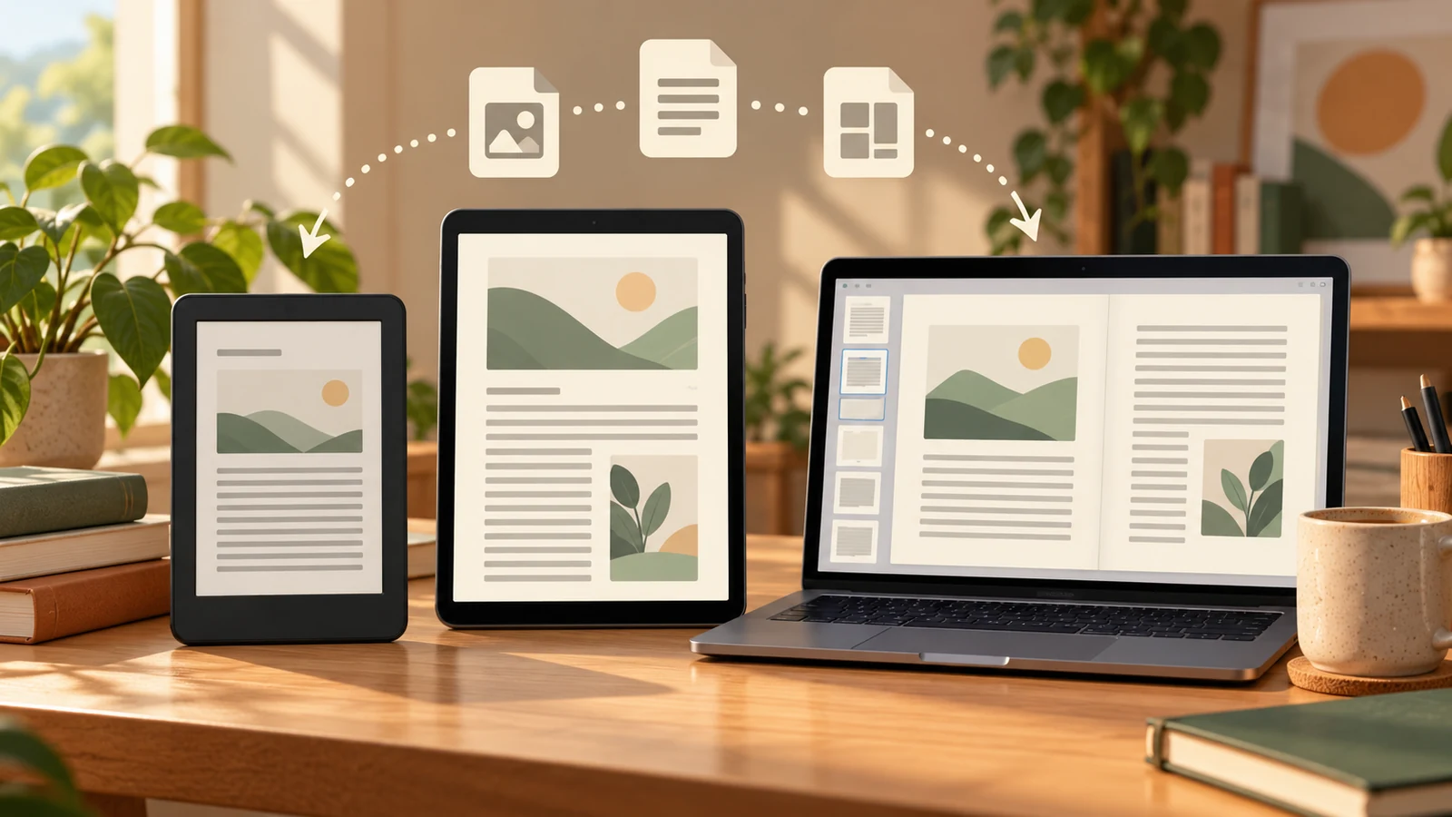 E-Book-Formate EPUB, PDF und AZW verständlich erklärt – redaktionelles Titelbild