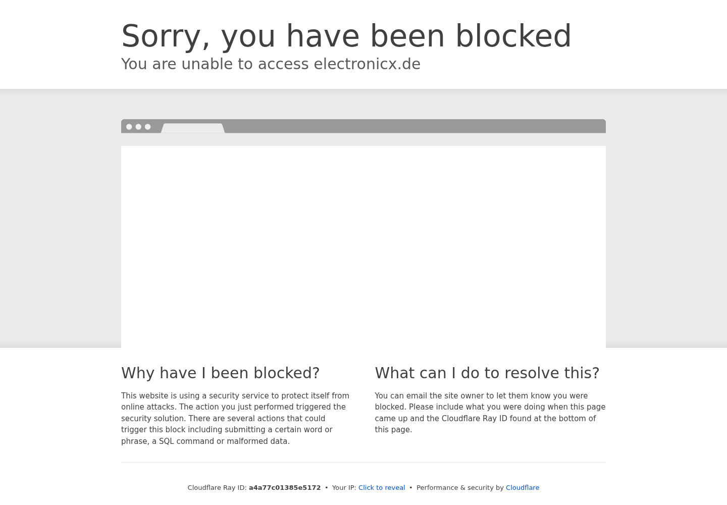 Screenshot der Website von electronicx